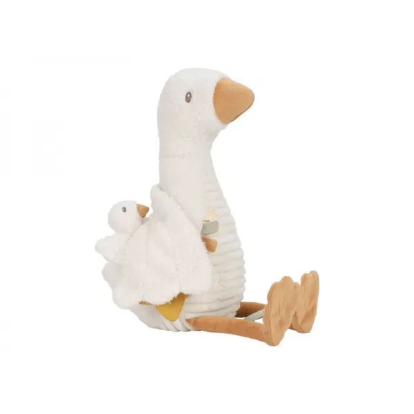 Little Dutch Husa plyšová s aktivitami Newborn Naturals