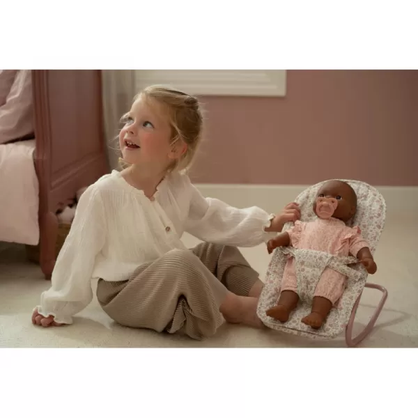 Little Dutch Houpací lehátko pro panenky Soft Flowers