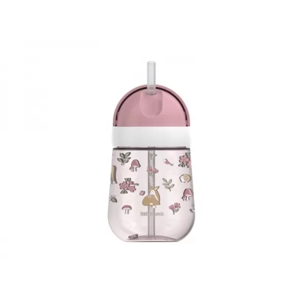 Little Dutch Hrnek s brčkem 300 ml 9m+ Fairy Garden