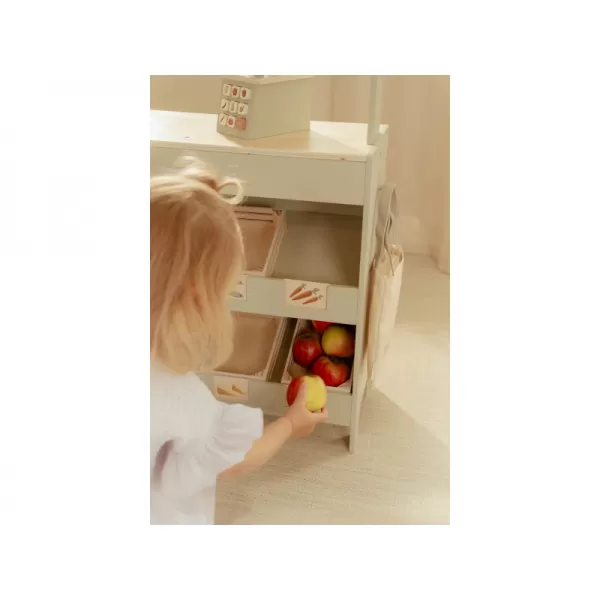 Little Dutch Prodejní stánek s doplňky dřevěný