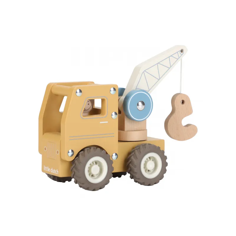 Little Dutch Autojeřáb dřevěný