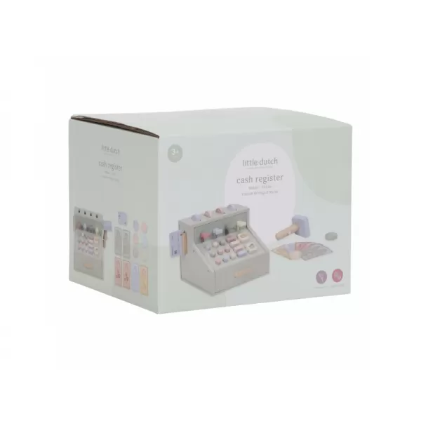 Little Dutch Pokladna se skenerem a čtečkou karet dřevěná