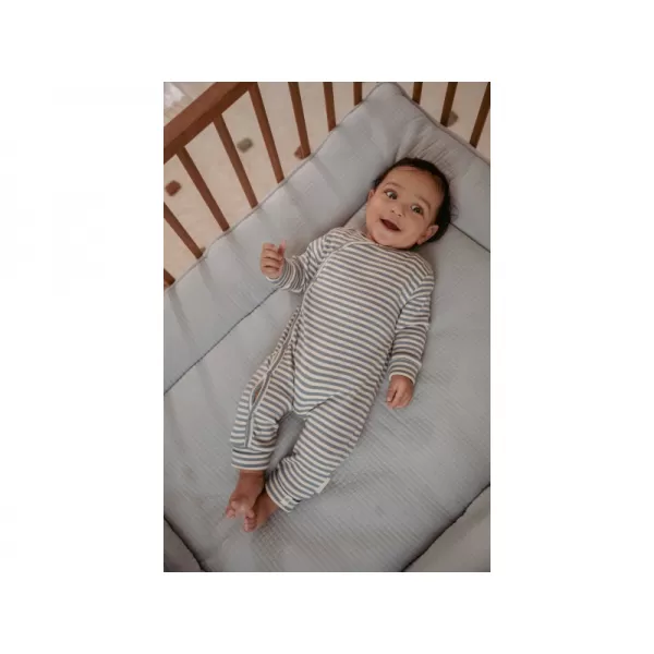 Little Dutch Overal Stone Blue Stripe vel. 56