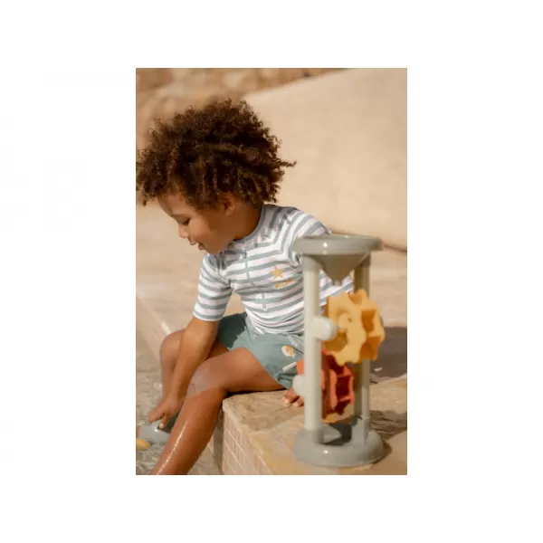 Little Dutch Plavky Seashells Surf Blue vel. 86/92