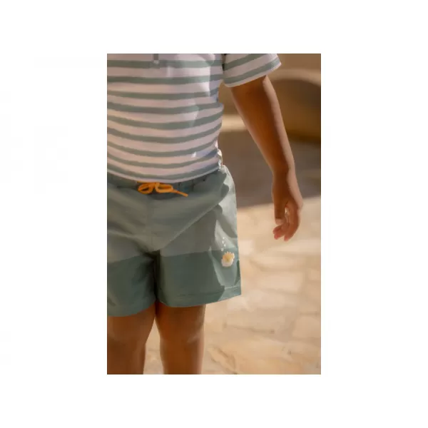 Little Dutch Plavky Seashells Surf Blue vel. 86/92