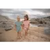 Little Dutch Overal letní Ocean Treasures Surf Blue vel. 98/104