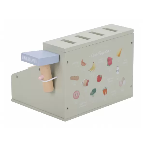 Little Dutch Pokladna se skenerem a čtečkou karet dřevěná