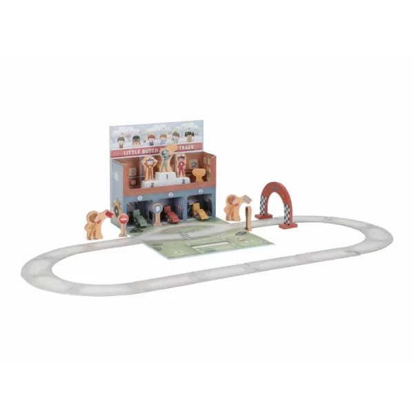 Little Dutch Závodní dráha s doplňky v kufříku