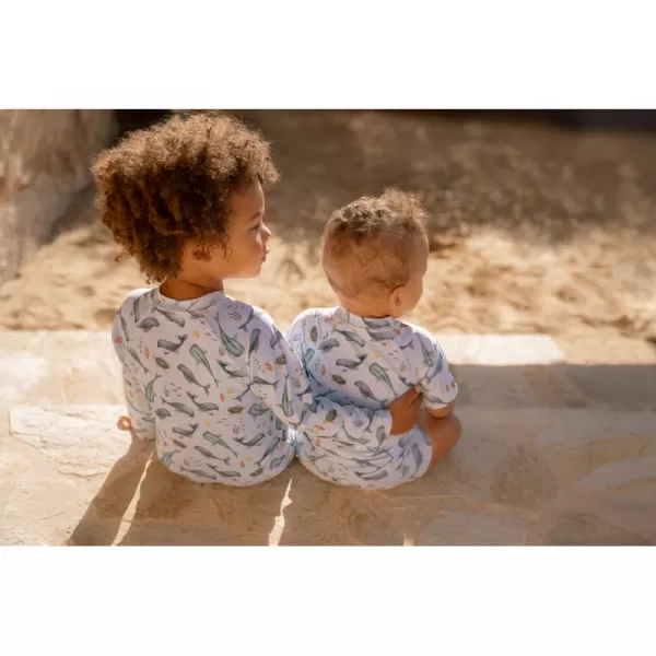 Little Dutch Plavky dlouhý rukáv Ocean Sea Life vel. 86/92