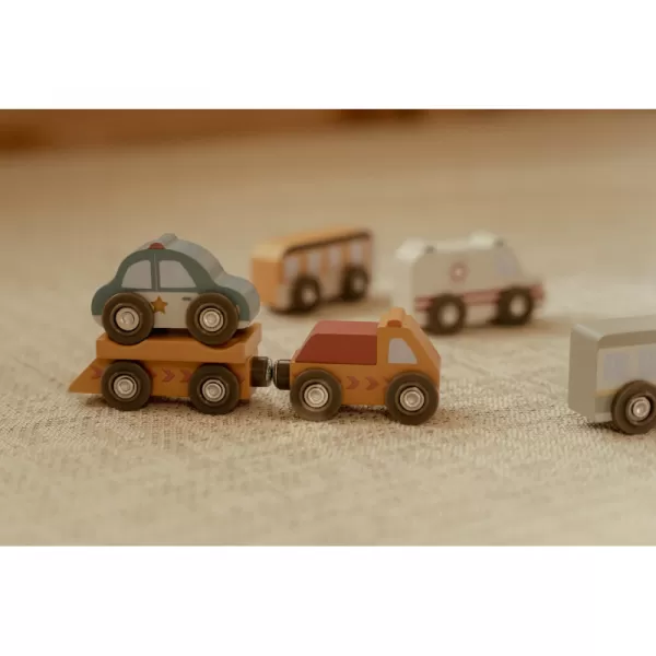Little Dutch Sada dřevěných autíček
