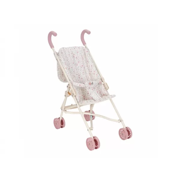 Little Dutch Kočárek pro panenky golfky skládací Soft Flowers
