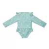 Little Dutch Plavky dlouhý rukáv Ocean Treasures Surf Blue vel. 86/92