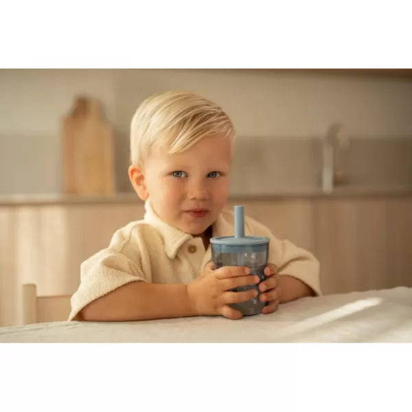 Little Dutch Kelímek s brčkem 250 ml Forest Friends