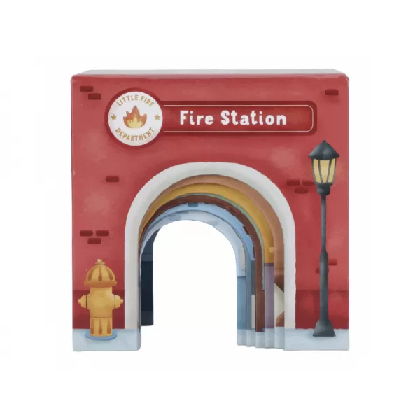 Little Dutch Kostky stohovací s autíčky