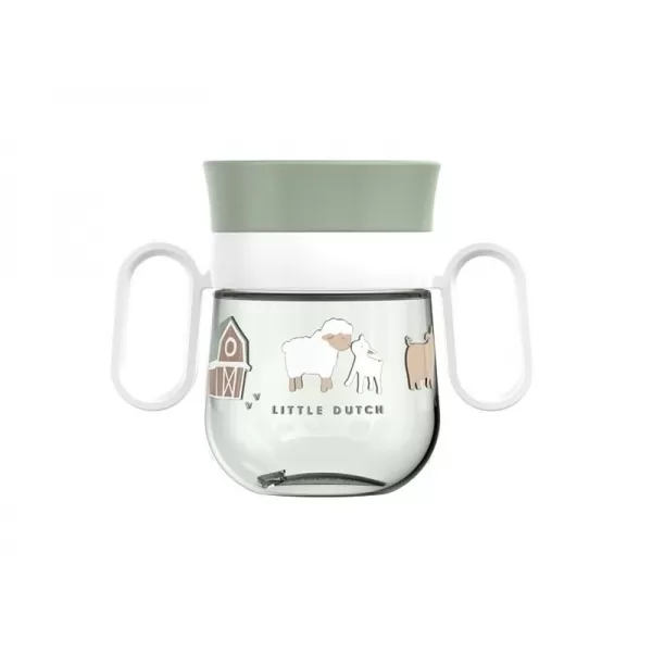 Little Dutch Hrnek trénovací 360° 200 ml 6m+ Farma