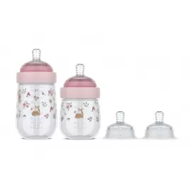 Little Dutch Kojenecké láhve 165 ml + 240 ml + 2 savičky