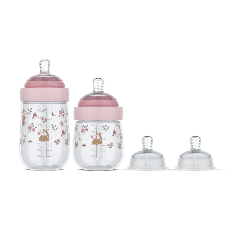 Little Dutch Kojenecké láhve 165 ml + 240 ml + 2 savičky