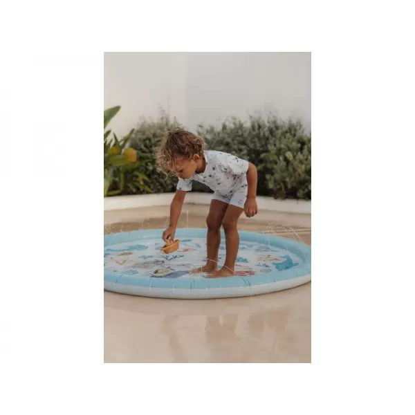 Little Dutch Stříkací hrací podložka Ocean Dreams Blue
