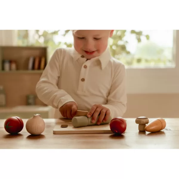 Little Dutch Krájecí zelenina dřevěná