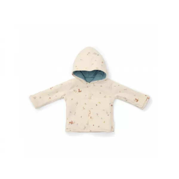 Little Dutch Kabátek oboustranný Stone Blue vel. 68