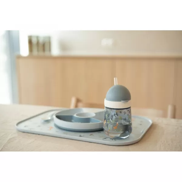 Little Dutch Dětský talíř dělený Forest Friends