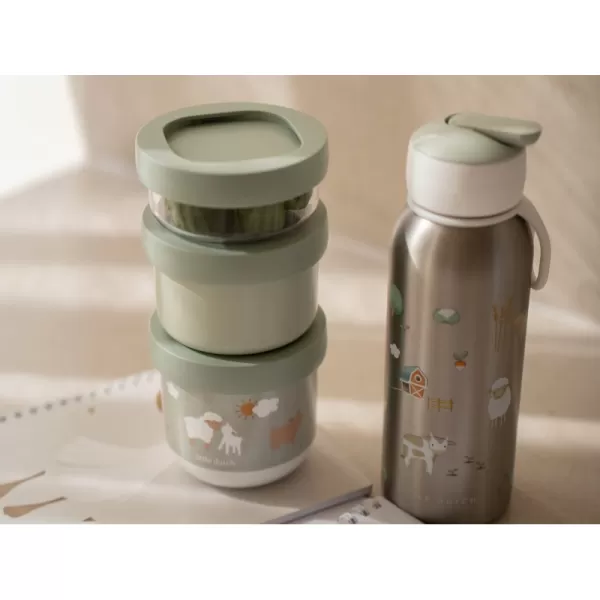 Little Dutch Kelímky na svačinu stohovací 3 ks Farma