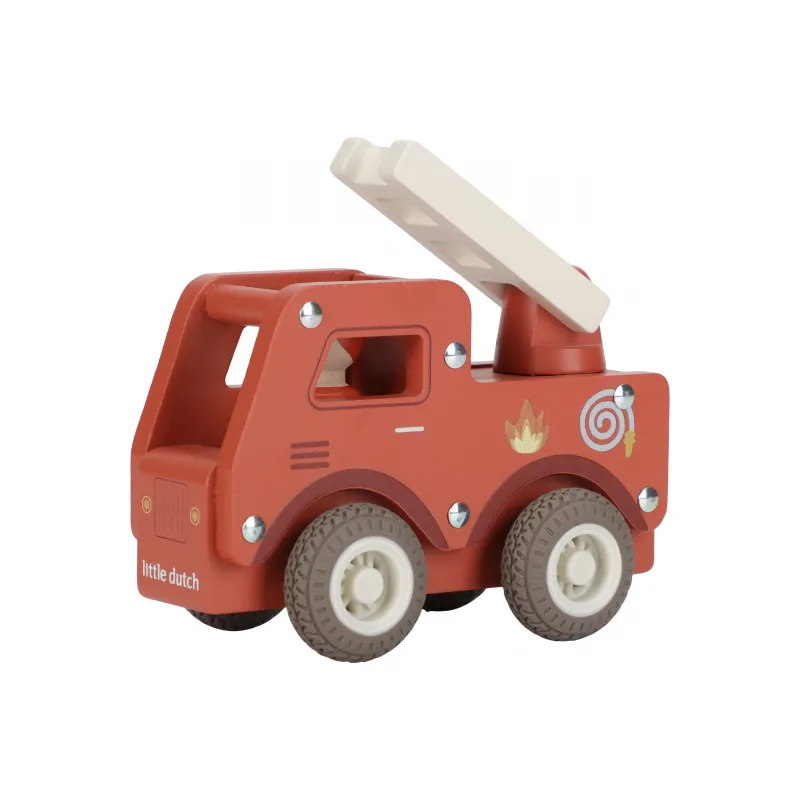 Little Dutch Hasičské auto dřevěné