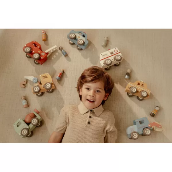 Little Dutch Autojeřáb dřevěný