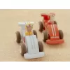Little Dutch Závodní autíčka na setrvačník dřevěná