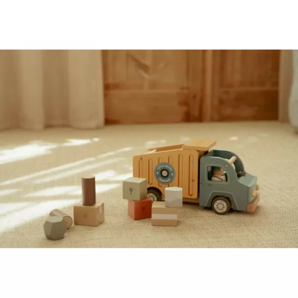 Little Dutch Náklaďák se sklápěčkou dřevěný