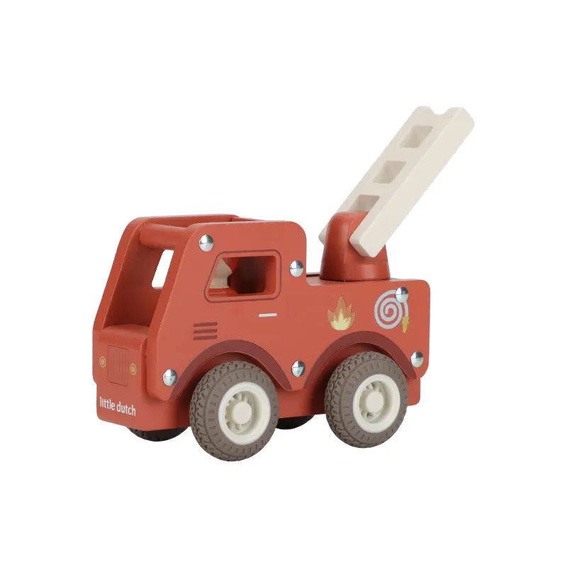 Little Dutch Hasičské auto dřevěné