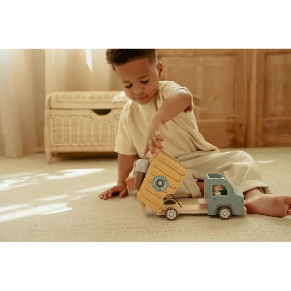 Little Dutch Náklaďák se sklápěčkou dřevěný