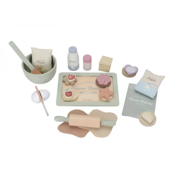 Little Dutch Sada na pečení dřevěná