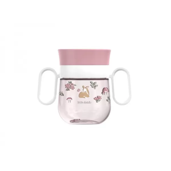 Little Dutch Hrnek trénovací 360° 200 ml 6m+ Fairy Garden