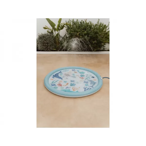 Little Dutch Stříkací hrací podložka Ocean Dreams Blue
