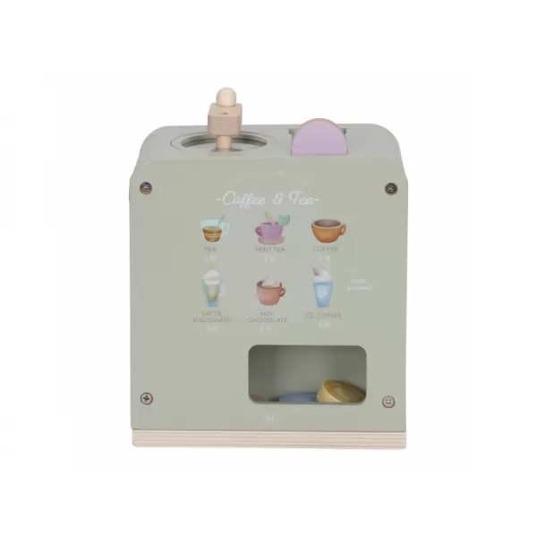 Little Dutch Kávovar na kapsle dřevěný