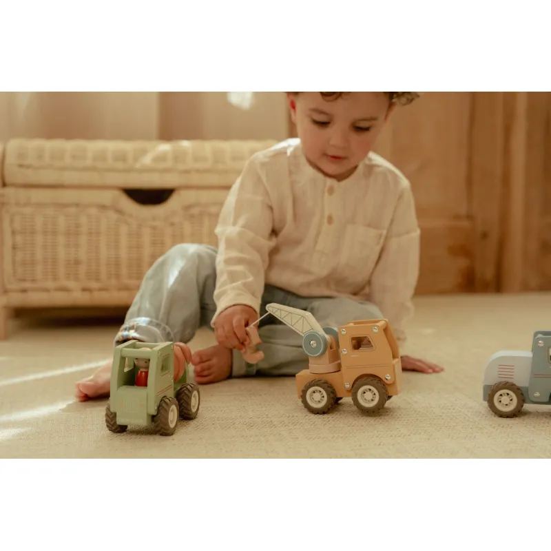 Little Dutch Autojeřáb dřevěný
