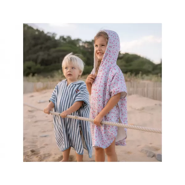 Little Dutch Plážové pončo Sunny Flowers