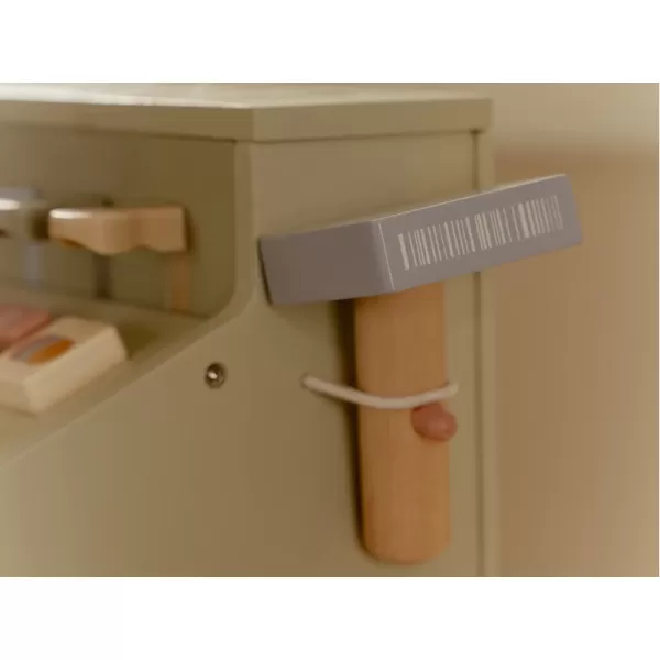 Little Dutch Pokladna se skenerem a čtečkou karet dřevěná