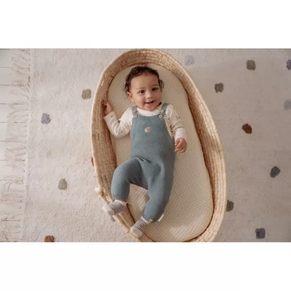 Little Dutch Overal pletený Baby Blue vel. 56