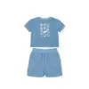 Little Dutch Tričko a kraťasy Ocean Sea Life Blue vel. 86/92