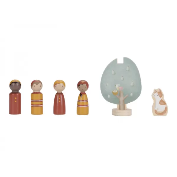 Little Dutch Hasičský náklaďák dřevěný