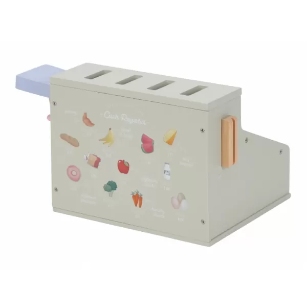 Little Dutch Pokladna se skenerem a čtečkou karet dřevěná