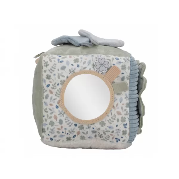 Little Dutch Kostka textilní s aktivitami králíček Miffy Lucky Leaves