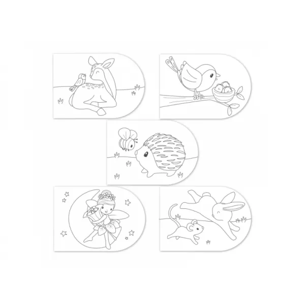 Little Dutch Omalovánky s vodovkami Fairy Garden