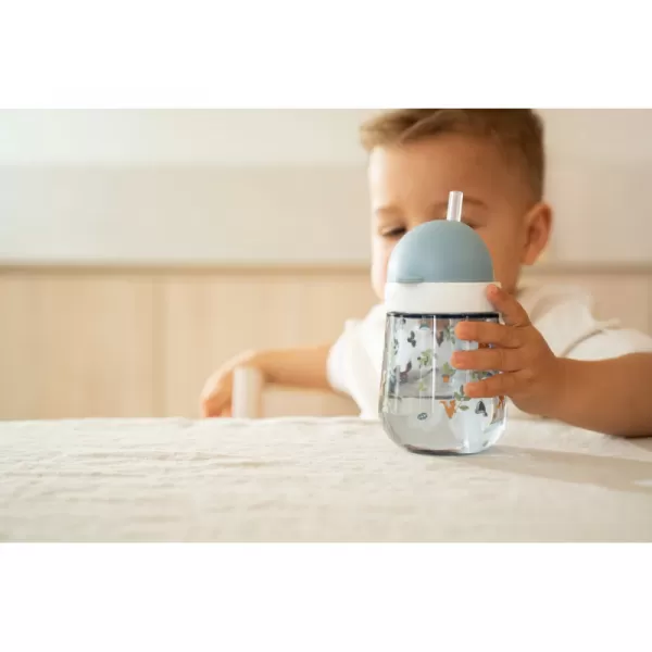 Little Dutch Hrnek s brčkem 300 ml 9m+ Forest Friends