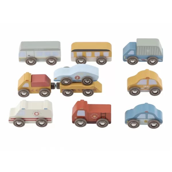 Little Dutch Sada dřevěných autíček