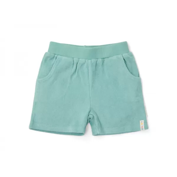 Little Dutch Tričko a kraťasy Seashells / Stripes Surf Blue vel. 74/80