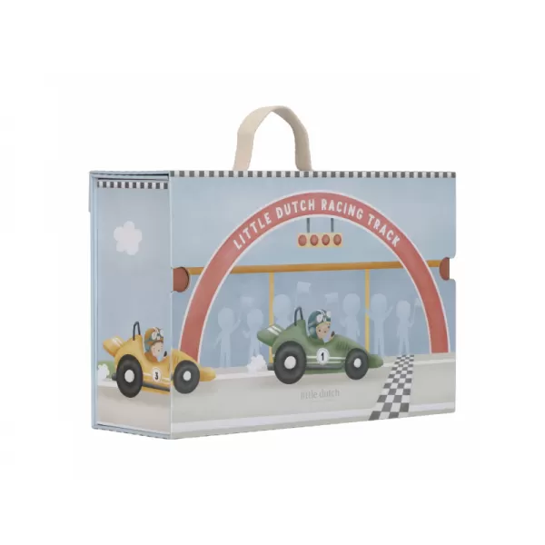 Little Dutch Závodní dráha s doplňky v kufříku