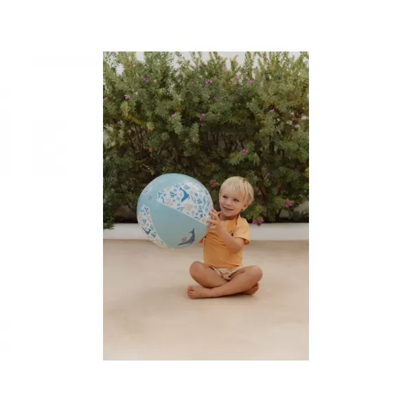 Little Dutch Nafukovací míč Ocean Dreams Blue